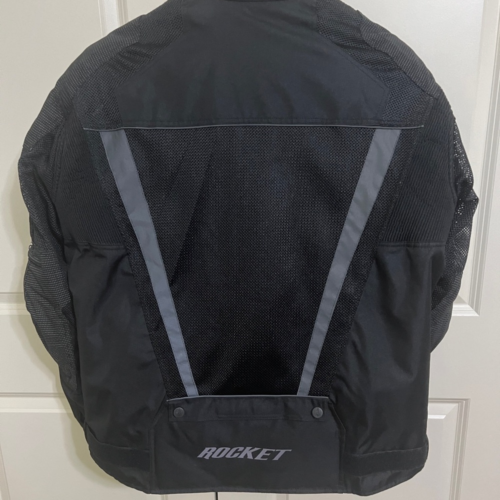 Joe Rocket Lined Motorcycle Jacket - Black NWT - Picture 2 of 5